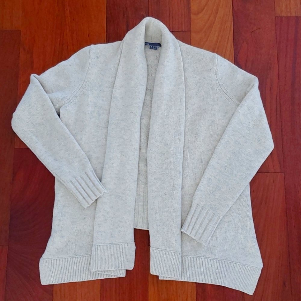 Vince drape front women's sweater cardigan small